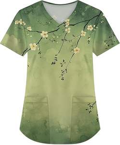 New Trending Summer Casual Women's Fitness Two-Piece Set Short Sleeve <b>T</b>-<b>Shirt</b> & Breathable Printed Shorts - Product Image 2