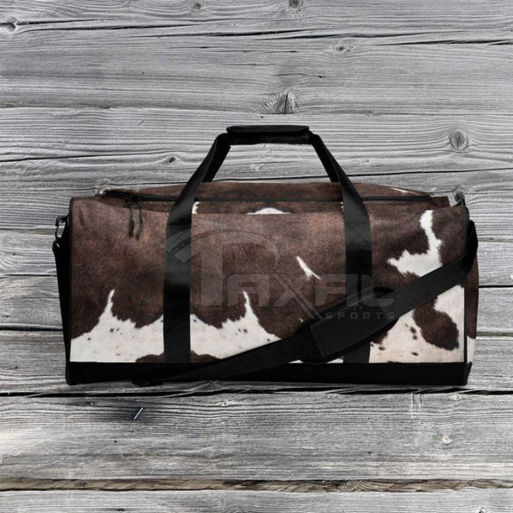 สีน้ำตาลเข้ม/ขาว