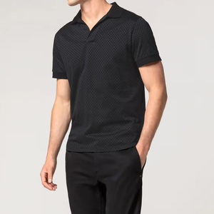 Logotipo profesional superventas de alta calidad por fabricante, nuevo diseño único, 100% poliéster para Polos de hombre - Product Image 6