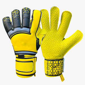 Guantes de Portero de Fútbol Profesionales de Alta Calidad, de Látex Alemán, Impermeables, Transpirables, con Cierre de Cordones - Product Image 6