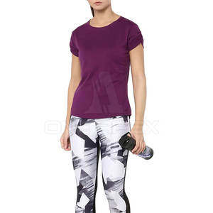 Venta caliente Camiseta transpirable Mujeres Ropa de calle cómoda Camisetas Precio al por mayor Camiseta de mujer - Product Image 6