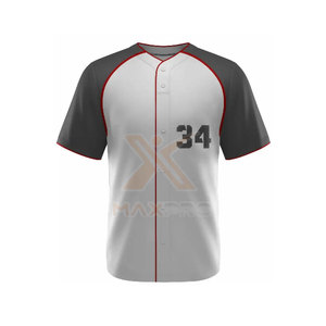 Uniforme de baseball respirant de haute qualité à faible MOQ pour adultes, tailles et couleurs personnalisées, service OEM sur mesure - Product Image 3