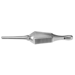 VENTA CALIENTE GORAYA GERMAN Diethrich DeBakey Micro Bulldog Abrazadera 10mm Straight DeBakey Atraumatic Jaws, Acero inoxidable CE ISO - Product Image 1