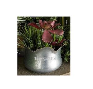 Jardinière en cuivre martelé de la plus haute qualité pour une utilisation en intérieur et en extérieur, taille personnalisée, jardinière de jardinage avec poignées - Product Image 4