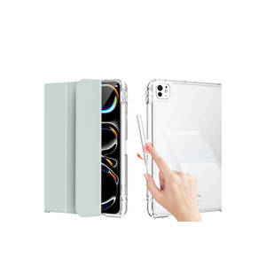 Housse de protection pour tablette Netzy 2024 iPad Pro 13 Airbag coulissante antichoc, étui magnétique détachable 10,5 pouces ROHS FCC PU - Product Image 6
