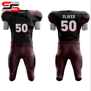 Nouveau design personnalisé de haute qualité brodé pour jeunes et adultes uniforme de football américain maillot de football en gros entièrement personnalisé - Product Image 1