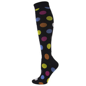 Chaussettes de sport équestres en nylon pour hommes, hauteur genou, respirantes et élégantes, avec logo personnalisé sur le bas du mollet, pour les jeunes - Product Image 1