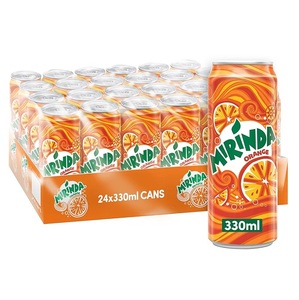 Mirinda Orange Flavored Fruity Soda 24 Pack de Latas de Refrescos Carbonatados de 330ml Empaquetado en Caja - Product Image 5