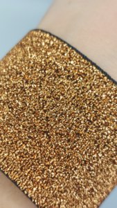 Gemtex Made Ý Thân Thiện Da <span class=keywords><strong>Spandex</strong></span>/Polyester Vải Long Lanh Ban Nhạc Đàn Hồi Kim Loại Màu Sắc Màu Đen Vàng Bạc Bronze Buổi Tối - Product Image 5