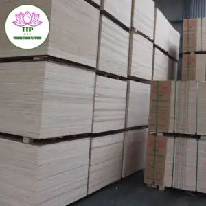 Die 1.5--6mm Natural Wood Sheets Laser Cutting Commercial Plywood
