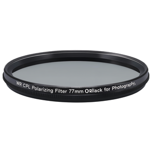 WR CPL Polarizing Filter 77mm Black for Photography - Product Image 2