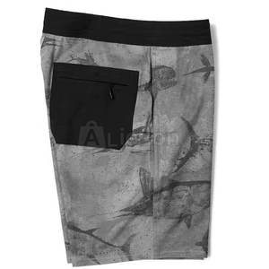 Short de pêche décontracté pour hommes Short de pêche d'aventure en tissu à séchage rapide avec cordon de serrage - Product Image 3