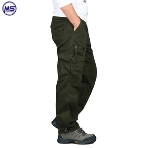 Fitness Wear Casual Mid Cómodo Alta calidad 2022 Impresión personalizada Peso ligero Hombres Pantalones cargo con bolsillos - Product Image 4
