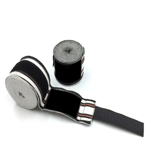 Venta de alta calidad, logotipo personalizado, precio bajo, Fitness interno, elástico, fácil cinta de algodón, vendaje de boxeo, envolturas para manos - Product Image 5