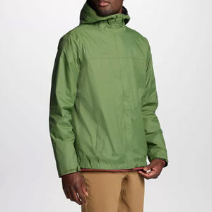 Chaqueta de lluvia para hombre de Color sólido de temporada de invierno/Chaqueta de lluvia con cremallera de precio más barato para hombre de buena calidad con tamaño y logotipo personalizados - Product Image 6