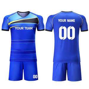 Ropa de suministro de fábrica, uniforme de fútbol personalizado de tela transpirable, uniforme de fútbol al por mayor para hombre, impresión por sublimación personalizada - Product Image 4