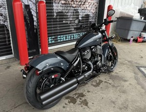 Super Premium 2025 Indiian Motorcycle Chief Dark Horse Blue Dusk - Product Image 3