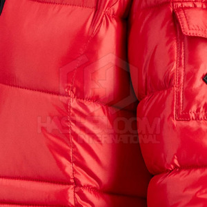 Femmes XL Taille Hiver Peau De Mouton Fermeture Éclair Tricoté À Capuche Doudoune Respirant Polyester Logo Personnalisé Imprimé Solide En Gros - Product Image 5