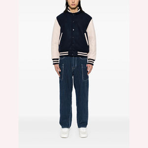 Vente en gros veste universitaire en laine mélangée pour homme blouson de baseball personnalisé pour homme style universitaire streetwear oem odm - Product Image 4