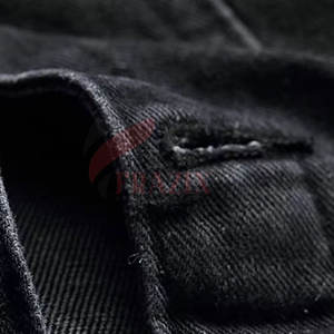 Col rabattu hommes veste en jean grande taille veste en jean utilisation extérieure hommes jean veste d'hiver - Product Image 5