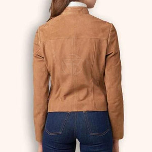 Veste en daim tricotée d'hiver de haute qualité, respirante, écologique, légère, finition lisse, coutures propres - Product Image 5