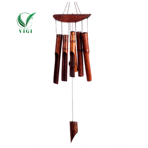กระดิ่งลมไม้ไผ่ทำด้วยมือ: ของตกแต่งบ้านที่เป็นมิตรกับสิ่งแวดล้อมจากเวียดนาม - Product Image 6