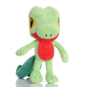 Peluches Pokémon Super Douces Personnalisables ODM Arcko Treecko Salamanders Rembourrées en Coton PP et Matériaux en Coton Polyester – Nouveauté ! - Product Image 1