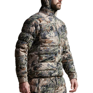 Doudoune en polyester respirante de haute qualité pour hommes chaude avec logo personnalisé bouffée d'hiver noire pour hommes - Product Image 5