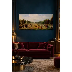 Impression sur toile du jeu Fida Jereed dans la prairie de Kagithane - Product Image 5