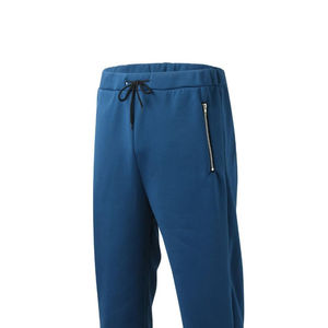 Ventes chaudes 2025, nouvelle qualité supérieure, survêtement d'hiver uni décontracté respirant, logo personnalisé, survêtement en molleton pour homme, fermeture éclair, jogging, taille élastique, 100% - Product Image 5