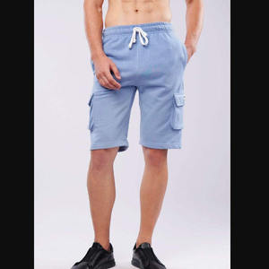 Pantalones Cortos Casuales de Verano para Hombre de Alta Calidad, 100% Algodón, Logotipo Frontal, Cintura Elástica, Transpirables - Product Image 5