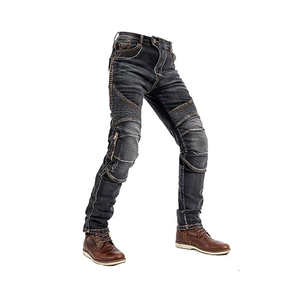 Coupe-vent uni teint léger hommes moto pantalon d'équitation vente chaude facile à porter hommes pantalon d'équitation - Product Image 3