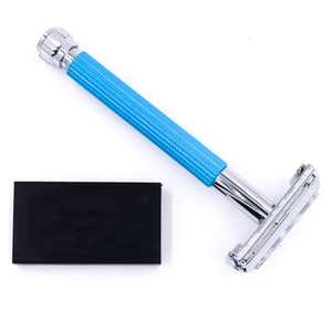 ANAAIF Rasoir d'épilation en poudre personnalisé Lame remplaçable à double tranchant Sécurité personnelle pour la beauté des poils du corps Soins personnels - Product Image 4