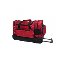 Sac à roulettes pour équipement de hockey sportif avec bandoulière pour patins à roulettes et chaussures de sport sur glace