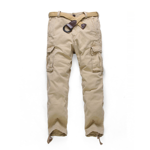 Haute qualité Six poches Joggers pantalon camouflage Cargo pantalon taille moyenne Stretch décontracté mode pantalons de survêtement pour hommes en gros toile - Product Image 5