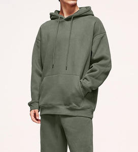 Sudadera unisex de alta calidad 100% algodón con logotipo personalizado bordado temporada primavera sudaderas con capucha para hombre - Product Image 1