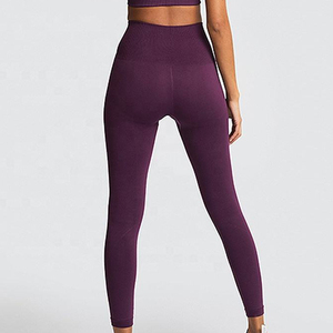 Women's Gym Wear Customizable Breathable Fitness <b>Leggings</b> with Logo at Waist <b>Hot</b> Selling Wholesale Rate - Product Image 4