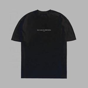 Camisetas de hombre de algodón vintage, de doble gofre rasgado, de manga corta, con lavado ácido, personalizadas, de punto, oversize y serigrafiadas. - Product Image 2