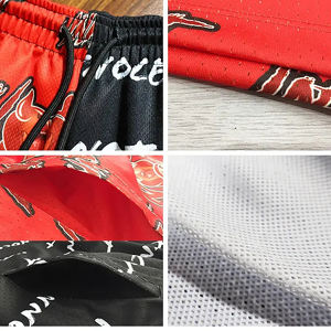 2026 Mesh <b>Short</b> Design Custom Logo Polyester Breathable The Knee Men 5 Inch Inseam Double Layer Custom Mesh <b>Shorts</b> With Pockets - Product Image 4