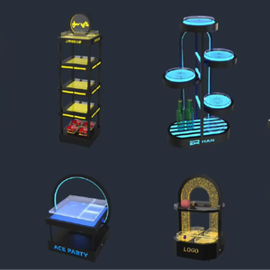 led <b>trolly</b> wine bottle led topper or bottle display and LED display bottle top sign - Product Image 3