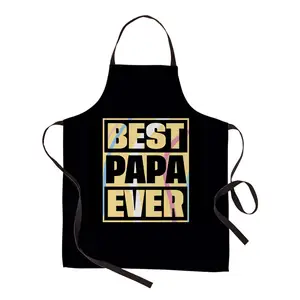 Exportateur Qualité Style Moderne 100% Coton Impression Personnalisée Tabliers de Cuisine Réutilisables - Product Image 1