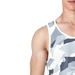 เสื้อกล้ามฟิตเนสผู้ชายคุณภาพสูง ทรงเข้ารูป ยืดหยุ่น นุ่มพิเศษ เหมาะสำหรับออกกำลังกายในยิม - Product Image 6