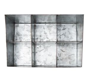 Best Selling kitchen Utensil Galvanized Cutlery Holder Utensil Serve Ware Holder Basket Condiment Organizer Dining Table Holder - Product Image 4