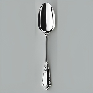 Cucharas para servir de acero inoxidable, diseño retorcido, cucharas chapadas en oro personalizadas para cocina, Hotel y restaurante 2024 - Product Image 1
