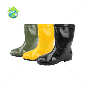 Giày cao su SSBO cao 25cm, chống thấm nước, chống trơn trượt, chống rắn cắn, linh hoạt & thoải mái khi sử dụng ngoài trời và làm việc - Product Image 1