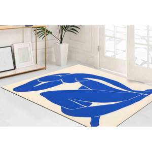 Tapis imprimé Henri Matisse Blue Nude, reproduction moderne, cadeau pour elle, tapis à poils doux - Product Image 4