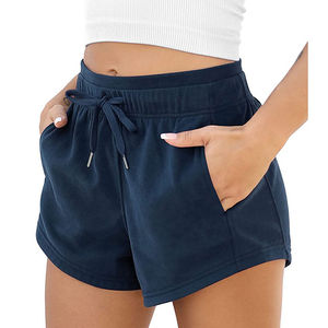 100% coton matériel Shorts pour femmes Quickdry respirant femmes Shorts Elastci taille impression de Logo personnalisé - Product Image 1