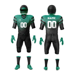 Uniforme de fútbol americano de calidad premium Precio de fábrica recomendado superior Uniforme de fútbol americano de poliéster 100% - Product Image 3