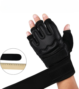 Premium Quality half Finger Kick Boxing MMA <b>Gloves</b> Fitness Training Kickboxing MMA <b>Gloves</b> Adults High Quality Sports OEM Service - Product Image 6