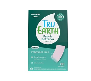 Tru Earth In-Wash Fabric Softener Sheets Fresh Linen – 80 Strips - Product Image 1